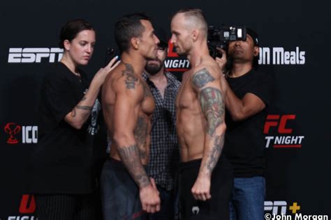 Photos Ufc Fight Night Official Weigh Ins Faceoffs Mma Underground