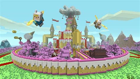 Minecraft Adventure Time Mash Up Pack Out For Console Version Wii U