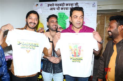 Mumbai: "Poster Boys" promotions Shreyas Talpade, Bobby Deol - Social ...