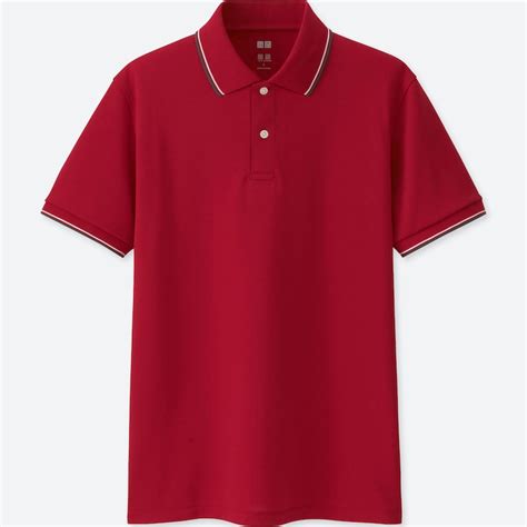 Men Dry Ex Pique Short Sleeve Polo Shirt Uniqlo Us