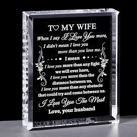 Amazon Ywhl Romantic I Love You Gifts For Wife From Husband