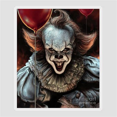 Pennywise Stickers For Sale Fine Art America