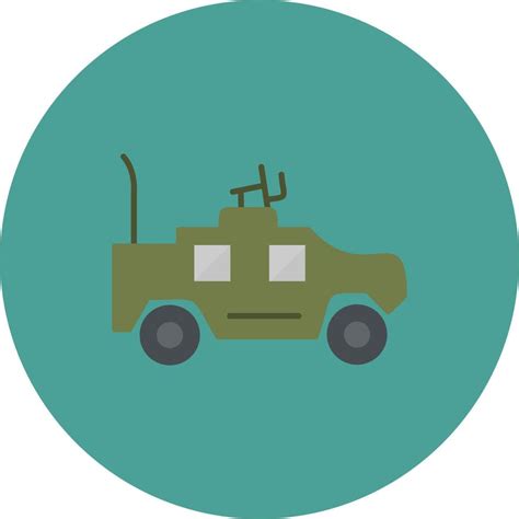 Military Vehicle Vector Icon 18816722 Vector Art At Vecteezy