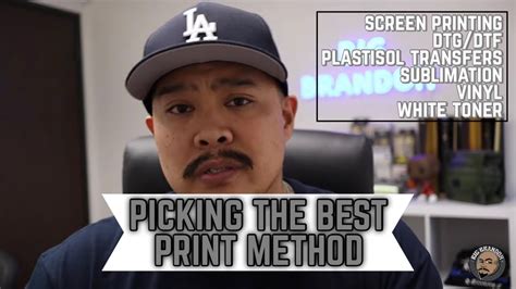 Choosing The Right Print Method YouTube