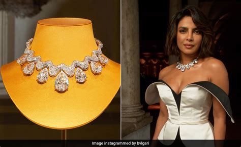 The Necklace Priyanka Chopra Wore To This Rome Event Costs 43 Million