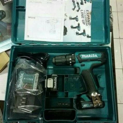 Jual Mesin Bor Cordless Impact Drill Makita Hp Bor Batre Baterai