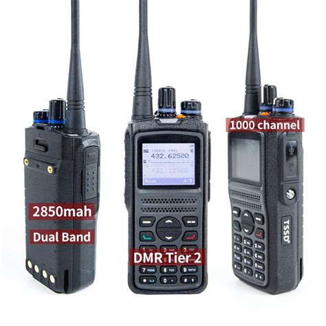 Tssd Dm785 New Product Portable Vhf Uhf Dual Band Tier Ii Long Range