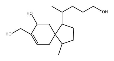 Spiro 4 5 dec 7 ene 1 butanol 9 hydroxy 8 hydroxymethyl δ 4 dimethyl