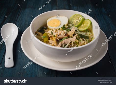 Chicken Soto Soto Ayam Indonesia Soto Stock Photo 2083636381 | Shutterstock