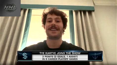 Kraken S Tye Kartye On His Playoff Debut Youtube