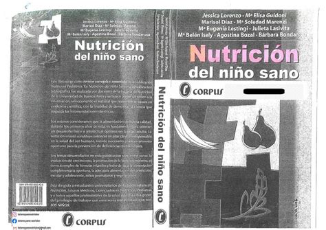 Nutrición del Niño Sano Milagros Rio uDocz