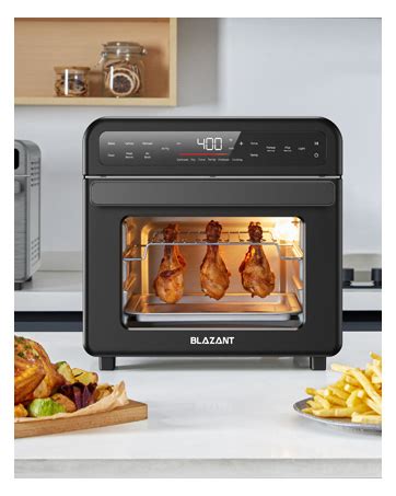 Toaster Oven Air Fryer Combo, Toaster Ovens Countertop 20QT/19L Air ...