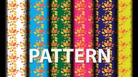 Pattern Design In Adobe Illustrator Youtube