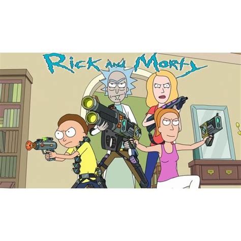 Kqzx 336 Ffddd Rick And Morty Diy 5d Diamond Painting Kit Full