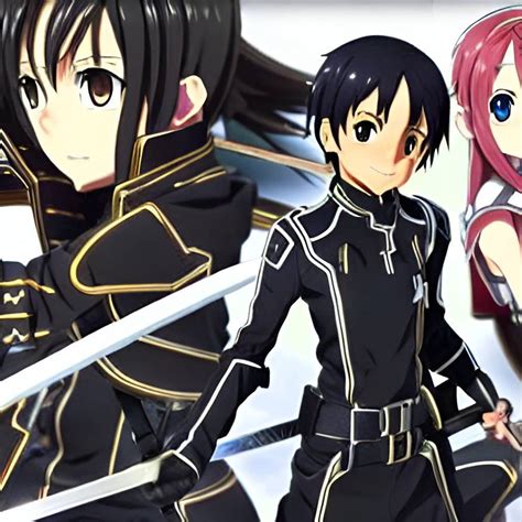 Kirito from Sao(Sword Art Online) by CharonNull on DeviantArt