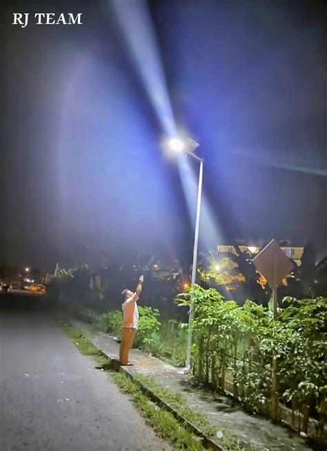 Unit Lampu Solar Berhampiran Sk Bahagia Yb Rina Hj Jainal