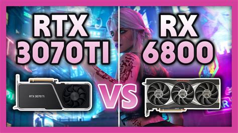 How Similar Are They Rtx 3070 Ti Vs Rx 6800 Benchmark Youtube