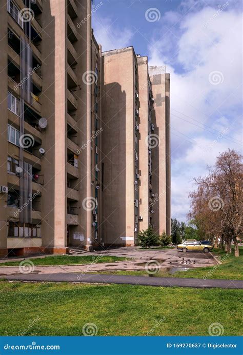 Soviet Brutalism Architecture Stock Photo | CartoonDealer.com #161713518