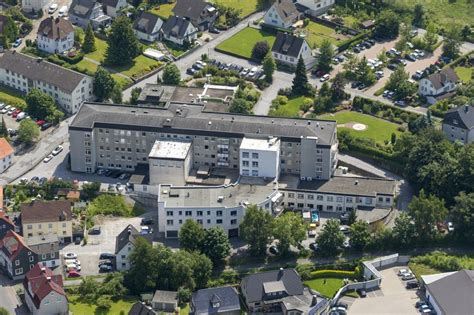 Warstein Von Oben Gel Nde Des Krankenhaus Maria Hilf Warstein In Der