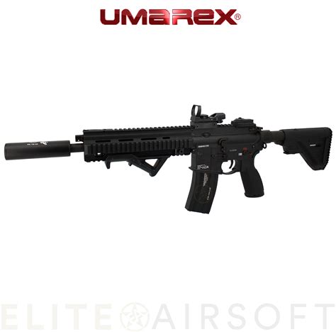 Umarex PACK Hk416 A5 sportline NOIR poignée angular viseur point