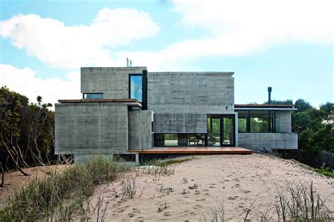 Bare Concrete Beach House