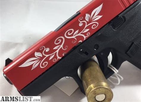 ARMSLIST For Sale Glock 43 9mm W Custom Engraved Slide And Cerakote