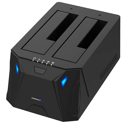 Buy Sabrent Usb To Sata I Ii Iii Dual Bay External Hard Drive