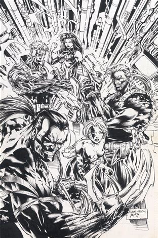 Cyberforce Cover By David Finch On Artnet