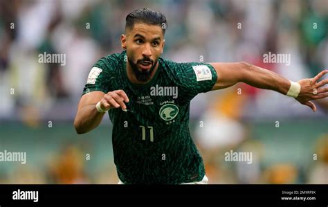 Saudi Arabia S Saleh Al Shehri In Action During The World Cup Group C