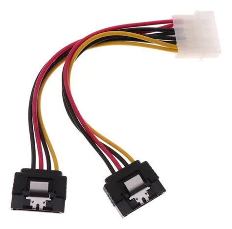 Pin Macho A Dual Sata Pines Hembra Y Divisor Cable Cm Cuotas