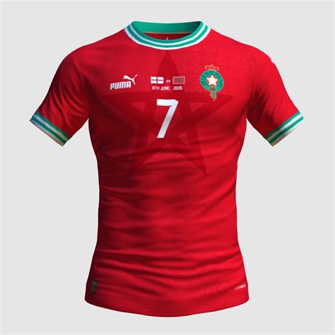 Wc Morocco X Puma Home Concept Fifa Kit Creator Showcase