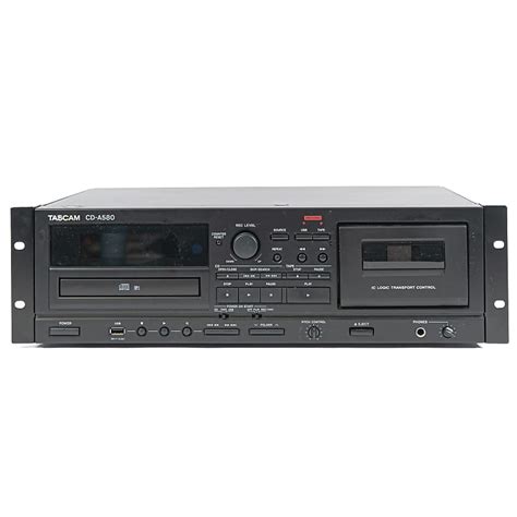 TASCAM CD-A580-V2 CD / USB / Cassette Player / Recorder - | Reverb