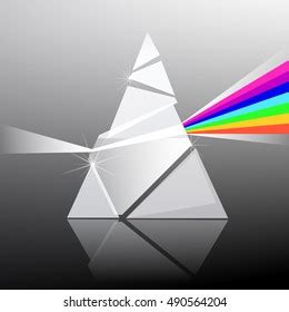 Dispersion Recombination White Light Stock Vector Royalty Free