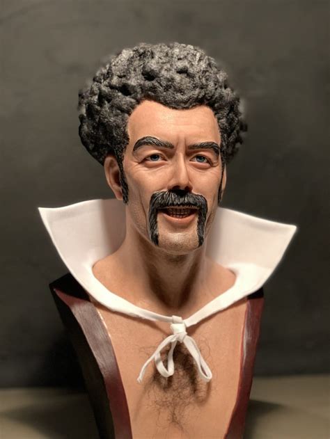 Artista Cria Incr Vel Busto Realista Do Mr Satan De Dragon Ball