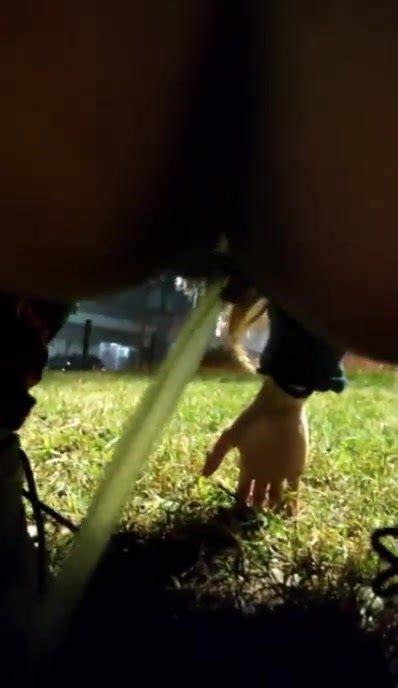 Tatted Blonde Pisses In The Grass Shakes Dry ThisVid