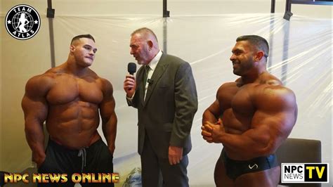 2024 Ifbb Pittsburgh Pro Backstage Interview With Nick Walker And Derek