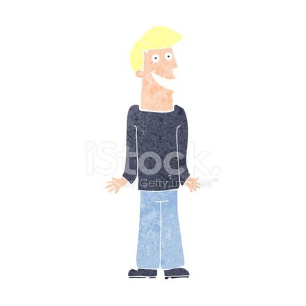 Cartoon Man Shrugging Shoulders Stock Photo | Royalty-Free | FreeImages