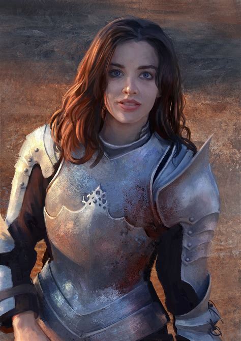 Warrior Woman Female Armor Medieval Armor