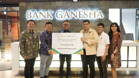 Cairin Dan Bank Ganesha Jalin Kerja Sama Strategis Hadirkan Layanan