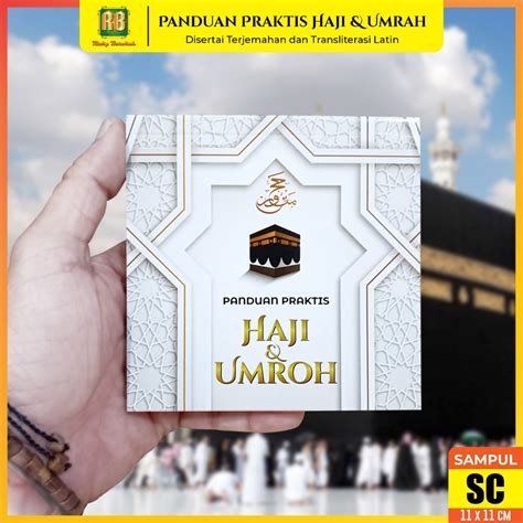 Jual Buku Panduan Lengkap Manasik Haji Umrah Umroh Dilengkapi Dengan