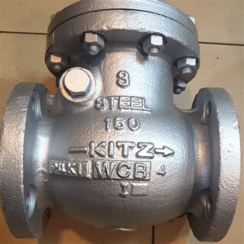 Jual Swing Check Valve Kitz 3 Inch Ansi 150 Wcb Jakarta Barat Joso