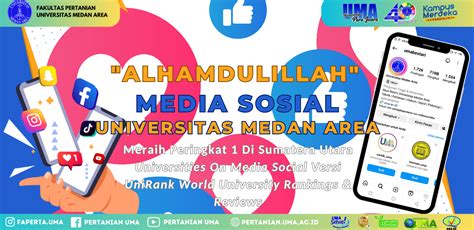 UMA Meraih Peringkat 1 Di Sumatera Utara Universities On Media Social