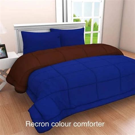 Recron Colour Comforter 250 Gsm Sinlge Bad 60 By 90 Inch At Rs 840