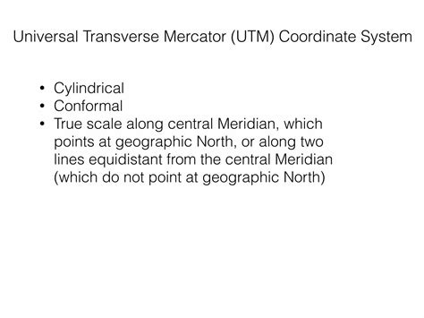 Pdf Universal Transverse Mercator Utm Coordinate Systemuniversal