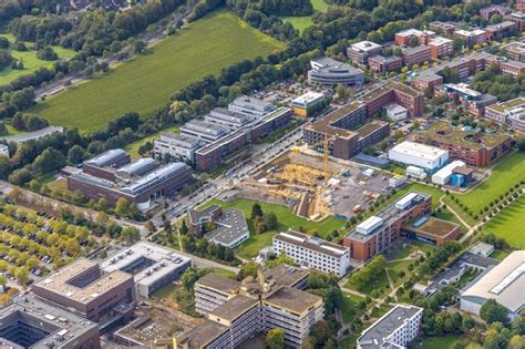 Dortmund Von Oben Baustelle Zum Neubau Eines Forschungs Geb Udes Und