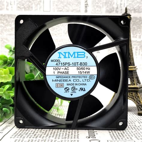 Original Genuine Nmb Axial Fan 4715ps 10t B30 110v Cabinet Fan 12038