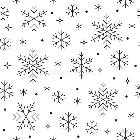 Snow Background Clipart Black And White