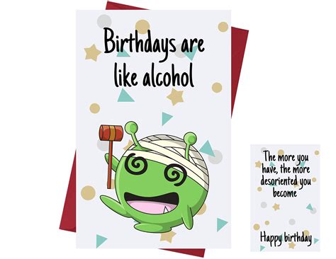 Buy Funny Happy Birthday Card For Men Women Birthday Card For