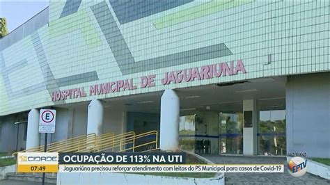 Jaguariúna lota PS do hospital municipal pacientes Covid pela 1ª