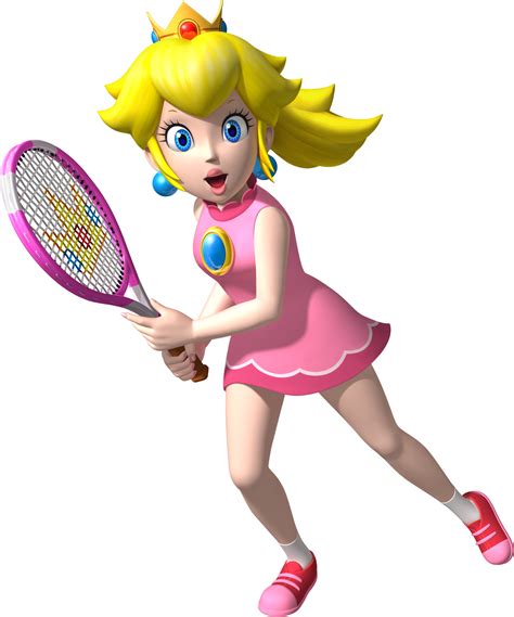 Image - Princess Peach Artwork - Mario Tennis Open.png | Video Games ...